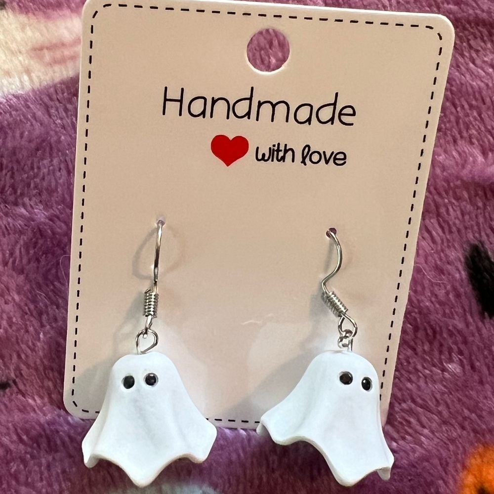 NEW Ghost Dangle Earrings